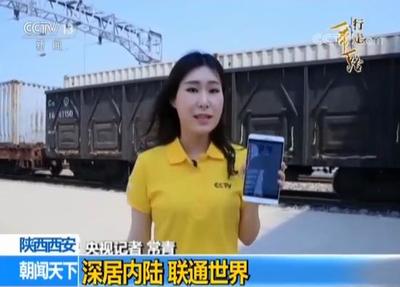 【行走“一帶一路”】陜西西安 深居內(nèi)陸 聯(lián)通世界 陜西貨物進出口新篇章